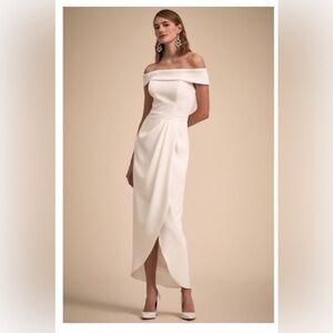 Anthropologie Midi Tulip Hem Dress Size 10